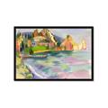 Picture of Seaside Town _GroupedProduct_Rectangle_Landscape_Framed_Matted_
