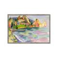 Picture of Seaside Town _GroupedProduct_Rectangle_Landscape_Framed_Matted_