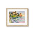 Picture of Seaside Town _GroupedProduct_Rectangle_Landscape_Framed_Matted_