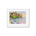 Picture of Seaside Town _GroupedProduct_Rectangle_Landscape_Framed_Matted_