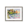 Picture of Seaside Town _GroupedProduct_Rectangle_Landscape_Framed_Matted_