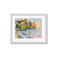 Picture of Seaside Town _GroupedProduct_Rectangle_Landscape_Framed_Matted_