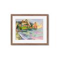 Picture of Seaside Town _GroupedProduct_Rectangle_Landscape_Framed_Matted_