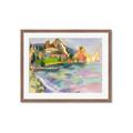 Picture of Seaside Town _GroupedProduct_Rectangle_Landscape_Framed_Matted_
