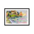 Picture of Seaside Town _GroupedProduct_Rectangle_Landscape_Framed_Matted_