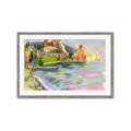 Picture of Seaside Town _GroupedProduct_Rectangle_Landscape_Framed_Matted_