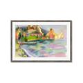 Picture of Seaside Town _GroupedProduct_Rectangle_Landscape_Framed_Matted_