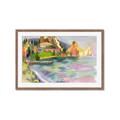 Picture of Seaside Town _GroupedProduct_Rectangle_Landscape_Framed_Matted_