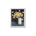 Picture of Yellow Pansies _GroupedProduct_Rectangle_Portrait_Framed_Matted_