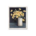 Picture of Yellow Pansies _GroupedProduct_Rectangle_Portrait_Framed_Matted_