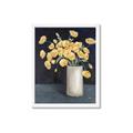 Picture of Yellow Pansies _GroupedProduct_Rectangle_Portrait_Framed_Matted_