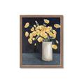 Picture of Yellow Pansies _GroupedProduct_Rectangle_Portrait_Framed_Matted_