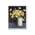 Picture of Yellow Pansies _GroupedProduct_Rectangle_Portrait_Framed_Matted_