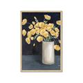 Picture of Yellow Pansies _GroupedProduct_Rectangle_Portrait_Framed_Matted_