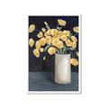 Picture of Yellow Pansies _GroupedProduct_Rectangle_Portrait_Framed_Matted_