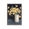 Picture of Yellow Pansies _GroupedProduct_Rectangle_Portrait_Framed_Matted_