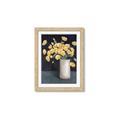 Picture of Yellow Pansies _GroupedProduct_Rectangle_Portrait_Framed_Matted_