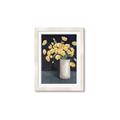 Picture of Yellow Pansies _GroupedProduct_Rectangle_Portrait_Framed_Matted_