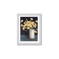 Picture of Yellow Pansies _GroupedProduct_Rectangle_Portrait_Framed_Matted_