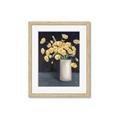 Picture of Yellow Pansies _GroupedProduct_Rectangle_Portrait_Framed_Matted_