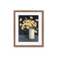 Picture of Yellow Pansies _GroupedProduct_Rectangle_Portrait_Framed_Matted_