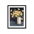 Picture of Yellow Pansies _GroupedProduct_Rectangle_Portrait_Framed_Matted_