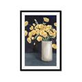 Picture of Yellow Pansies _GroupedProduct_Rectangle_Portrait_Framed_Matted_