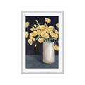 Picture of Yellow Pansies _GroupedProduct_Rectangle_Portrait_Framed_Matted_
