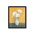 Picture of Roses & Vase _GroupedProduct_Rectangle_Portrait_Framed_Matted_