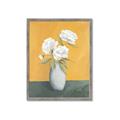 Picture of Roses & Vase _GroupedProduct_Rectangle_Portrait_Framed_Matted_