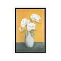 Picture of Roses & Vase _GroupedProduct_Rectangle_Portrait_Framed_Matted_