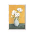 Picture of Roses & Vase _GroupedProduct_Rectangle_Portrait_Framed_Matted_