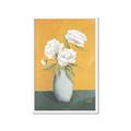 Picture of Roses & Vase _GroupedProduct_Rectangle_Portrait_Framed_Matted_