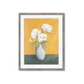 Picture of Roses & Vase _GroupedProduct_Rectangle_Portrait_Framed_Matted_