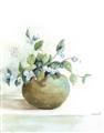 Picture of Vase and Blue Flowers _GroupedProduct_Rectangle_Portrait_Unframed_Print_Only_