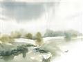 Picture of Watercolor Views II _GroupedProduct_Rectangle_Landscape_Unframed_Print_Only_