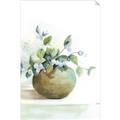 Picture of Vase and Blue Flowers _GroupedProduct_Rectangle_Portrait_Unframed_Print_Only_