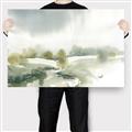 Picture of Watercolor Views II _GroupedProduct_Rectangle_Landscape_Canvas_