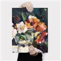 Picture of Bouquet in Vase _GroupedProduct_Rectangle_Portrait_Canvas_