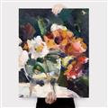 Picture of Bouquet in Vase _GroupedProduct_Rectangle_Portrait_Canvas_