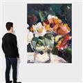Picture of Bouquet in Vase _GroupedProduct_Rectangle_Portrait_Canvas_