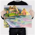Picture of Seaside Town _GroupedProduct_Rectangle_Landscape_Canvas_