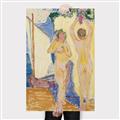 Picture of Ladies & Grapes _GroupedProduct_Rectangle_Portrait_Canvas_