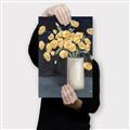 Picture of Yellow Pansies _GroupedProduct_Rectangle_Portrait_Canvas_
