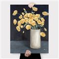 Picture of Yellow Pansies _GroupedProduct_Rectangle_Portrait_Canvas_