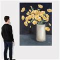 Picture of Yellow Pansies _GroupedProduct_Rectangle_Portrait_Canvas_