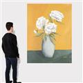 Picture of Roses & Vase _GroupedProduct_Rectangle_Portrait_Canvas_