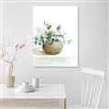 Picture of Vase and Blue Flowers _GroupedProduct_Rectangle_Portrait_Canvas_