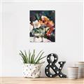 Picture of Bouquet in Vase _GroupedProduct_Rectangle_Portrait_Canvas_