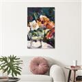 Picture of Bouquet in Vase _GroupedProduct_Rectangle_Portrait_Canvas_